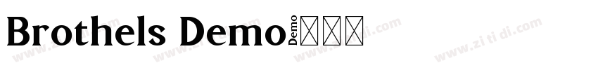 Brothels Demo字体转换